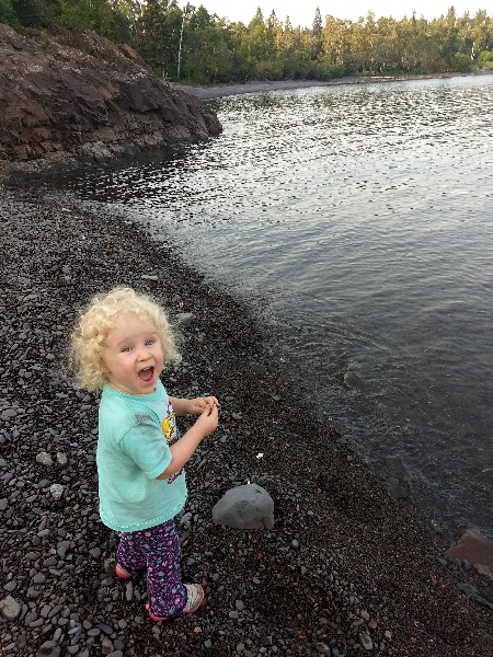 Charis baptism river beach