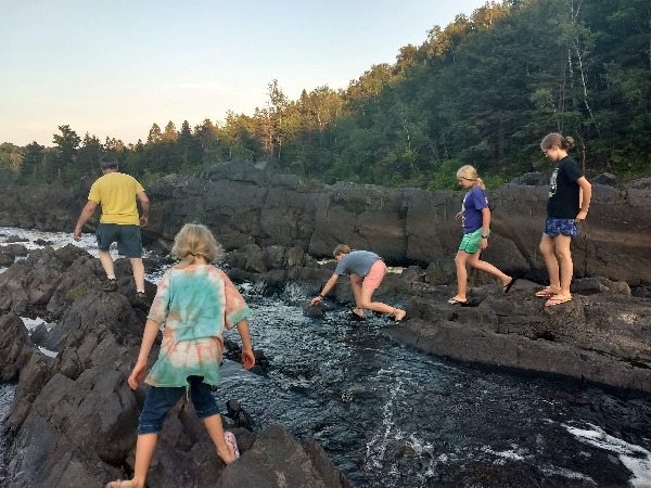 hiking on vacation 2018